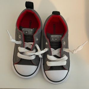 Toddler Size 8 Converse All Star Slip Ons